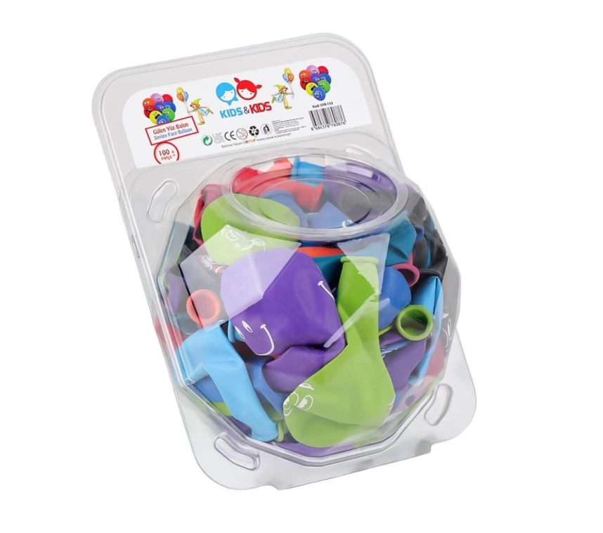 Nessiworld STR-132 Gülenyüz Balon 100lü