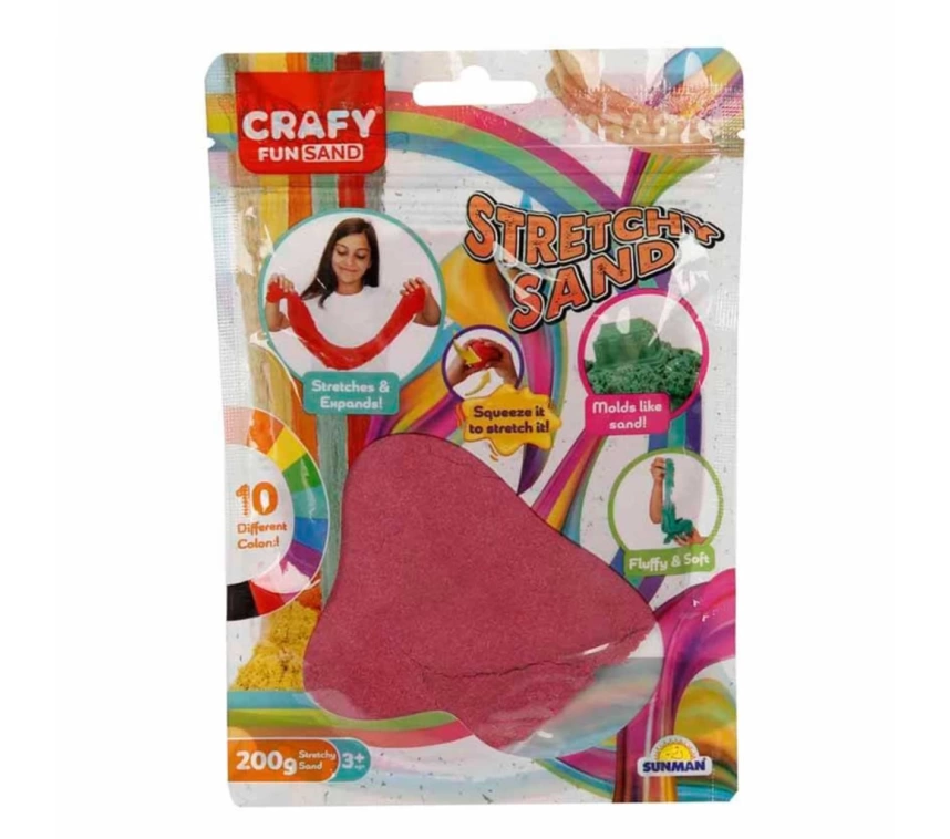 Nessiworld Streç Oyun Kumu Pembe 200 gr