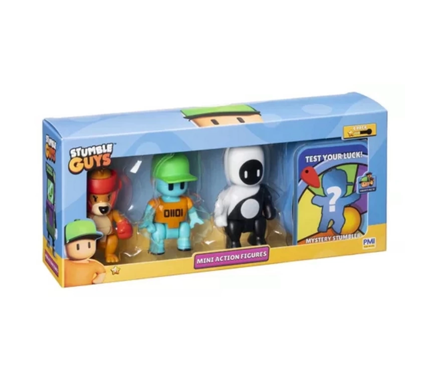 Nessiworld Stumble Guys 4lü Aksiyon Figür Set