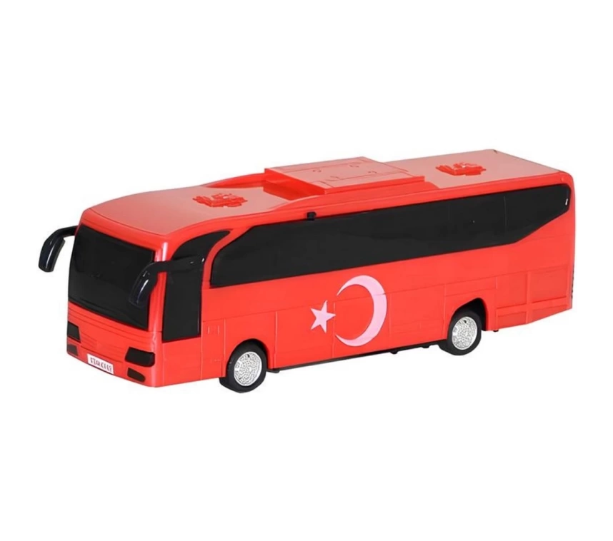 Nessiworld Sürtmeli Türk Bayraklı Otobüs