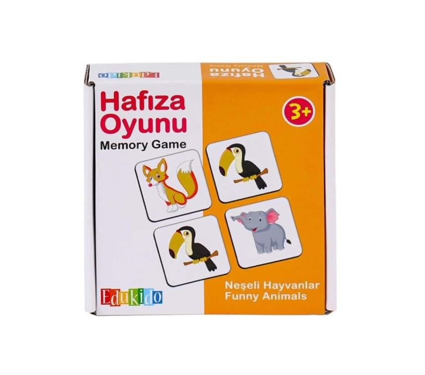 Nessiworld EDU-2010 Hafıza Oyunu Neşeli Hayvanlar