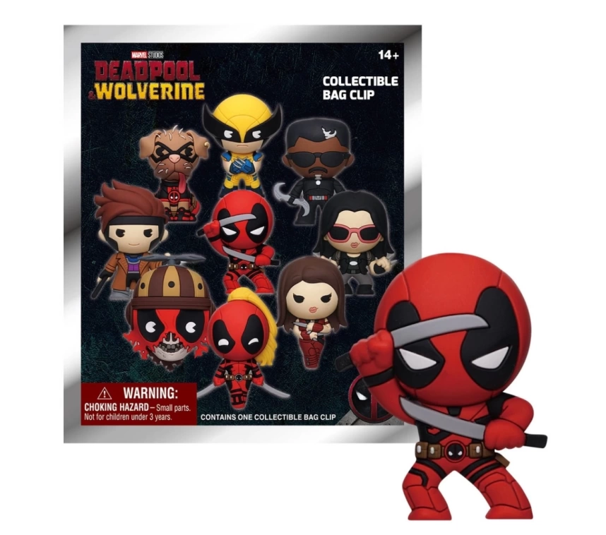 Nessiworld  Monogram Deadpool Movie 3 Klipsli Figür Seri 3