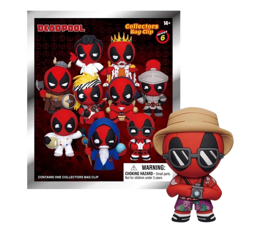 Nessiworld  Monogram Deadpool Klipsli Figür Seri 6