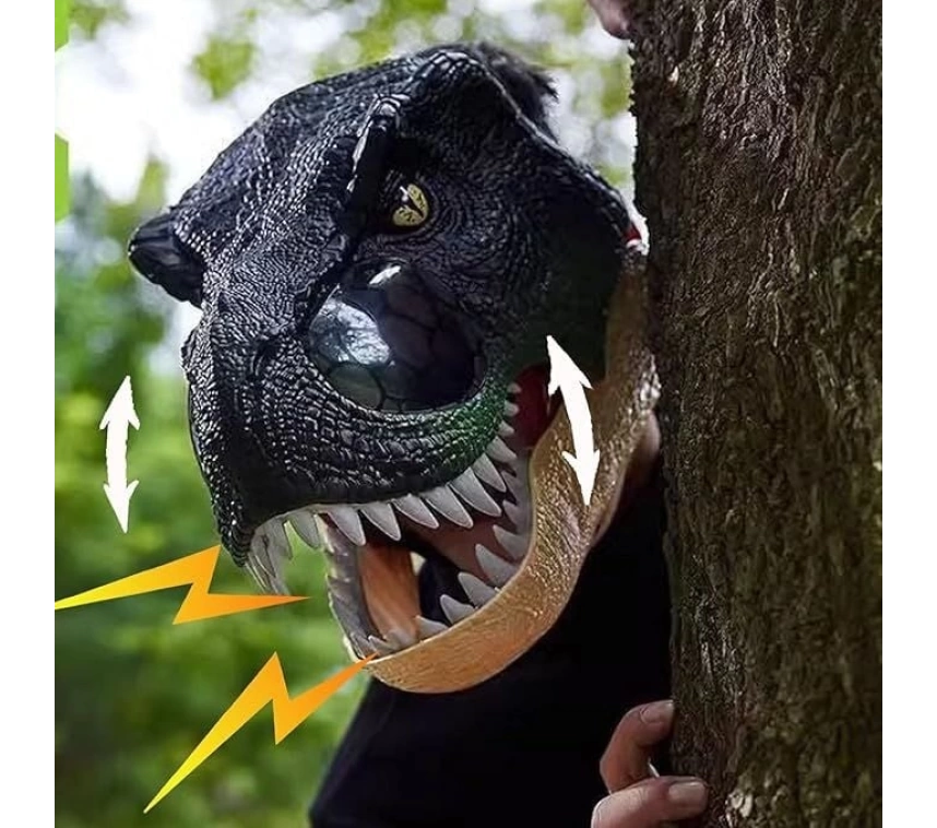 Nessiworld T-REX MASKESİ IŞIKLI VE SESLİ -MGA
