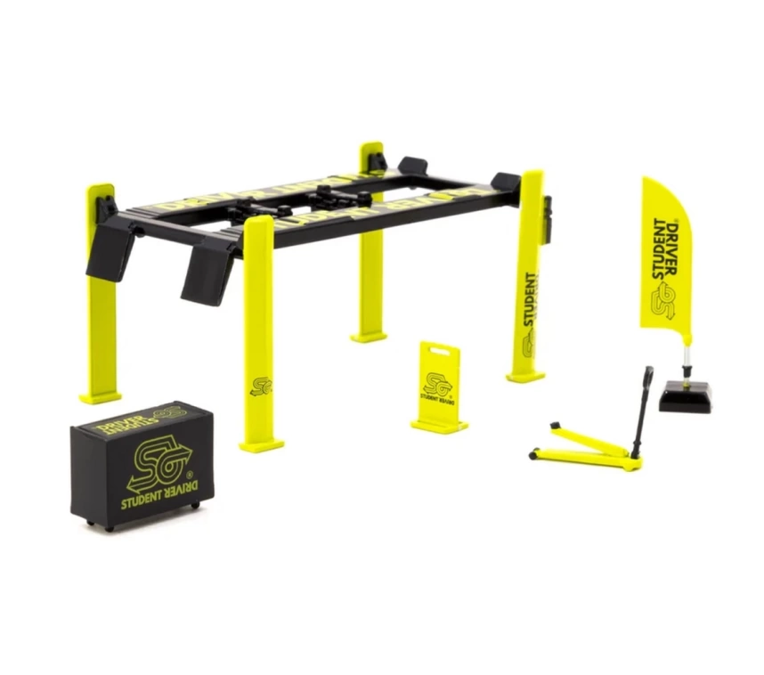 Nessiworld Tarmac Works 1/64 Accessories Garage Tools Set
