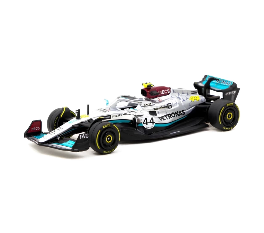 Nessiworld Tarmac Works 1/64 Mercedes-AMG F1 W13 E Performance Belgian Grand Prix 2022