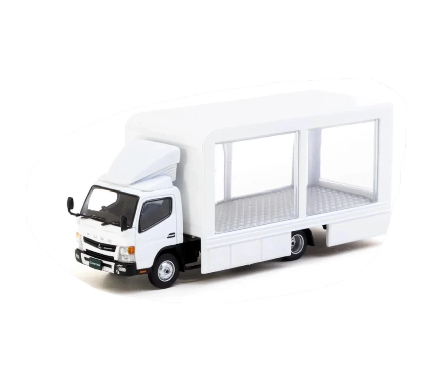 Nessiworld Tarmac Works 1/64 Mitsubishi Fuso Canter Mobile Display Truck