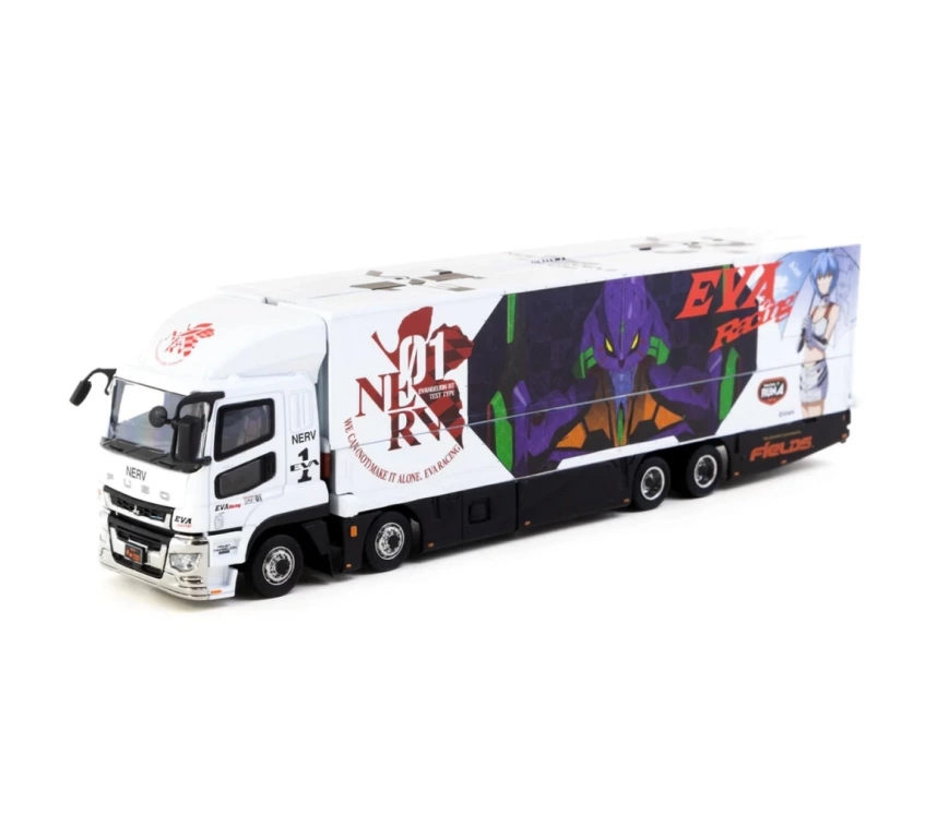 Nessiworld Tarmac Works 1/64 Mitsubishi Fuso Super Great EVA Racing