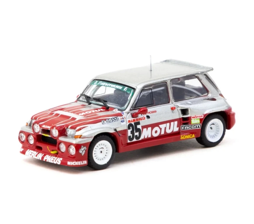 Nessiworld Tarmac Works 1/64 Renault 5 MAXI Turbo European Hill-Climb Championship 1987 Giovanni Rossi