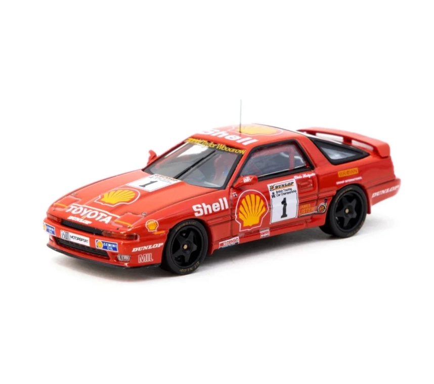 Nessiworld Tarmac Works 1/64 Toyota Supra Turbo (MA70) BTCC 1988 Chris Hodgetts