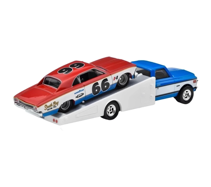Nessiworld Team Transport 66 Chevelle 72 Chevy Ramp Truck