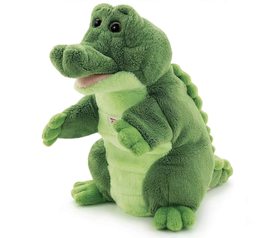 Nessiworld Trudi El Kuklası Peluş Timsah 25 cm