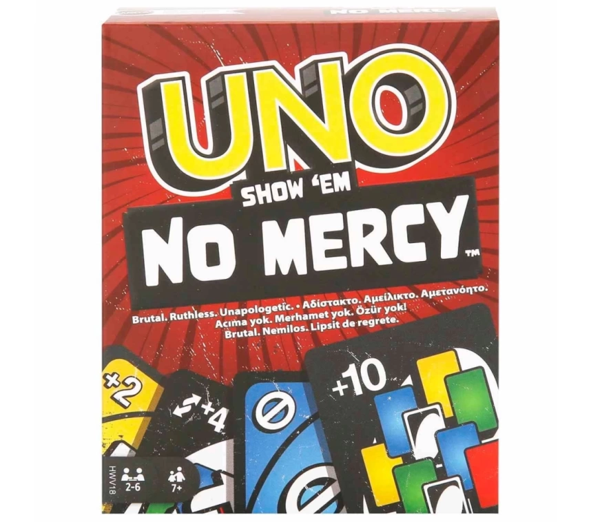 Nessiworld  UNO No Mercy Kartlar HWV18