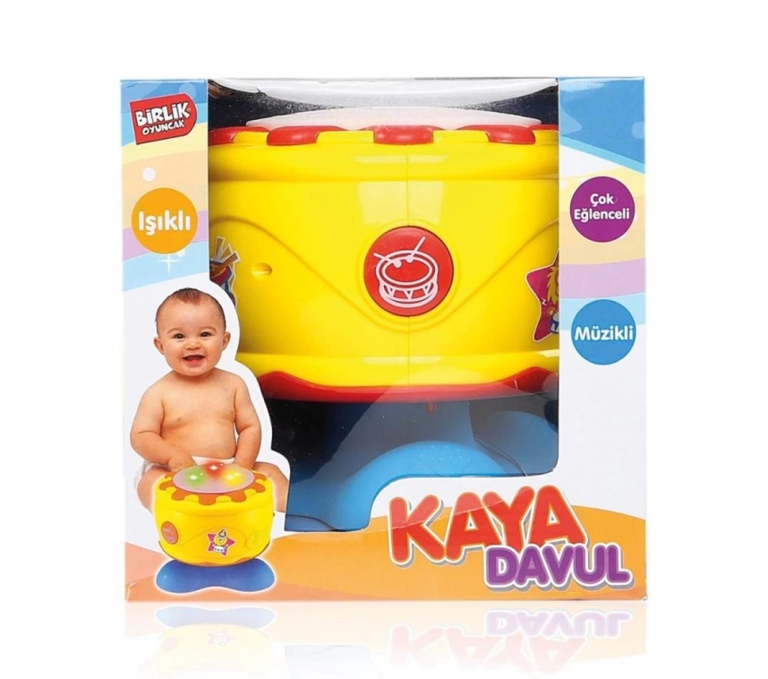 Nessiworld URT009-01  Müzikli ve Işıklı Kaya Davul -Birliktoys
