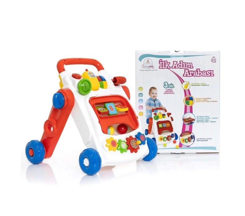 Nessiworld  URT029-001 Babycim İlk Adım Arabam -Birliktoys
