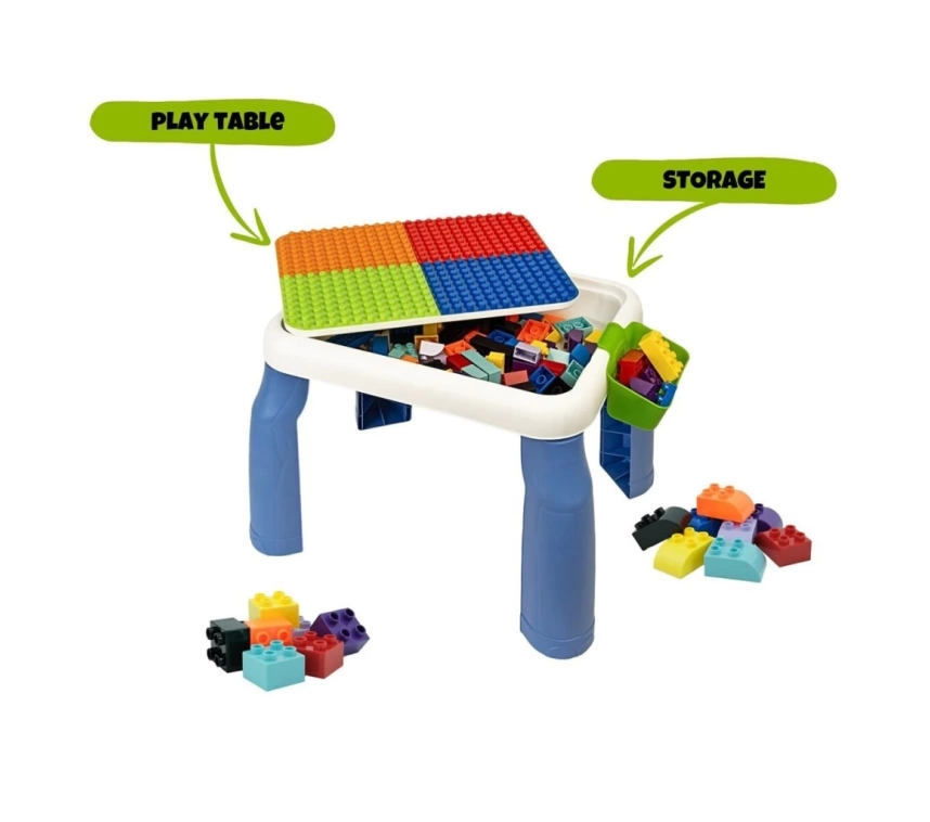 Nessiworld URT035-002 BÜYÜK SANDALYELİ 64 PCS Bİ-BLOKS MASASI