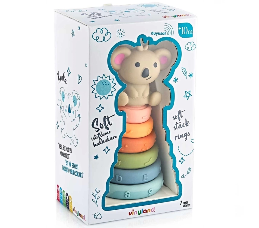 NessiWorld Vinyland Soft Halkalar Koala 7li Set 661587