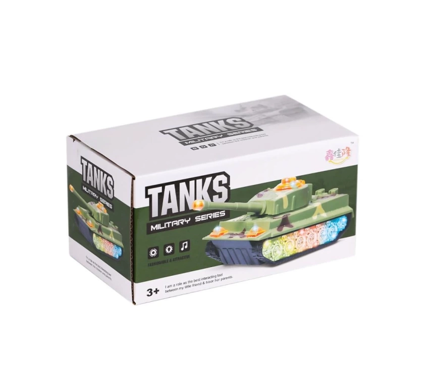 Nessiworld WH-3040 Işıklı Müzikli Tank -Prestij Oyuncak