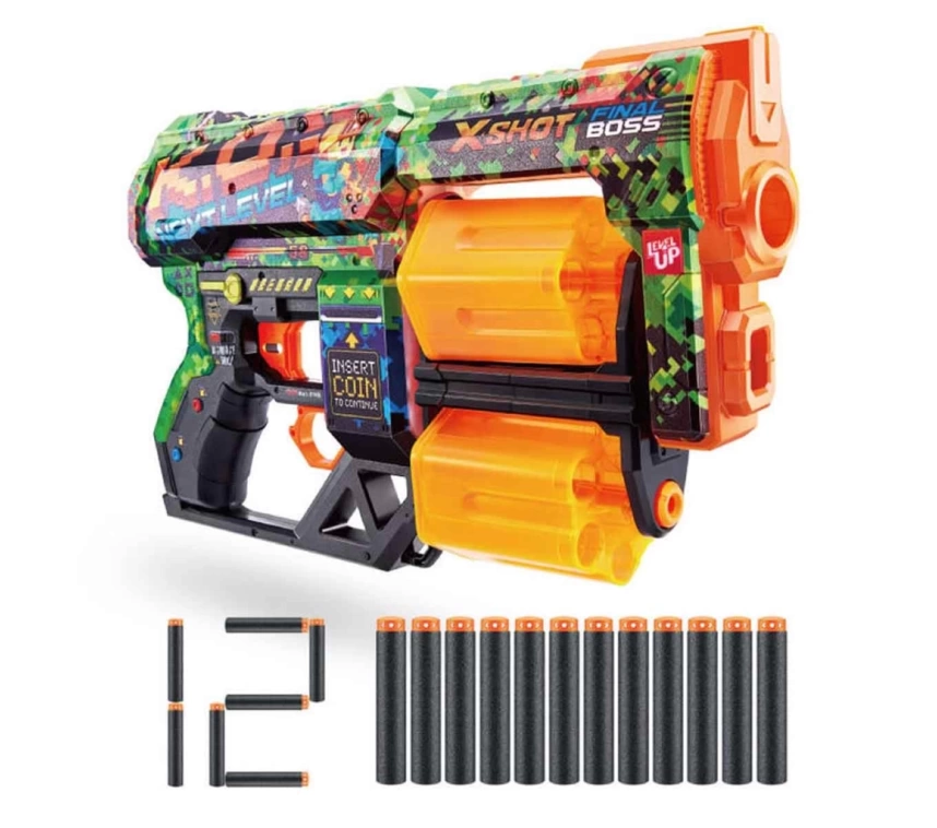 Nessiworld  X-Shot Excel Skins Dread Blaster 12 Dartlı