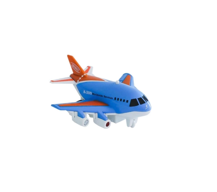 Nessiworld XG879-209 Sesli Işıklı Metal Çek Bırak Uçak -Birliktoys
