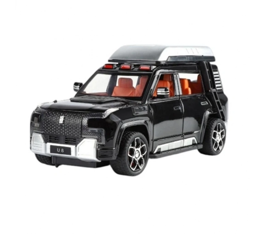 Nessiworld XHD-B2432 -Vardem Çek Bırak  Işıklı ve Sesli Kapıları Açılan Lr Jeep 1:24