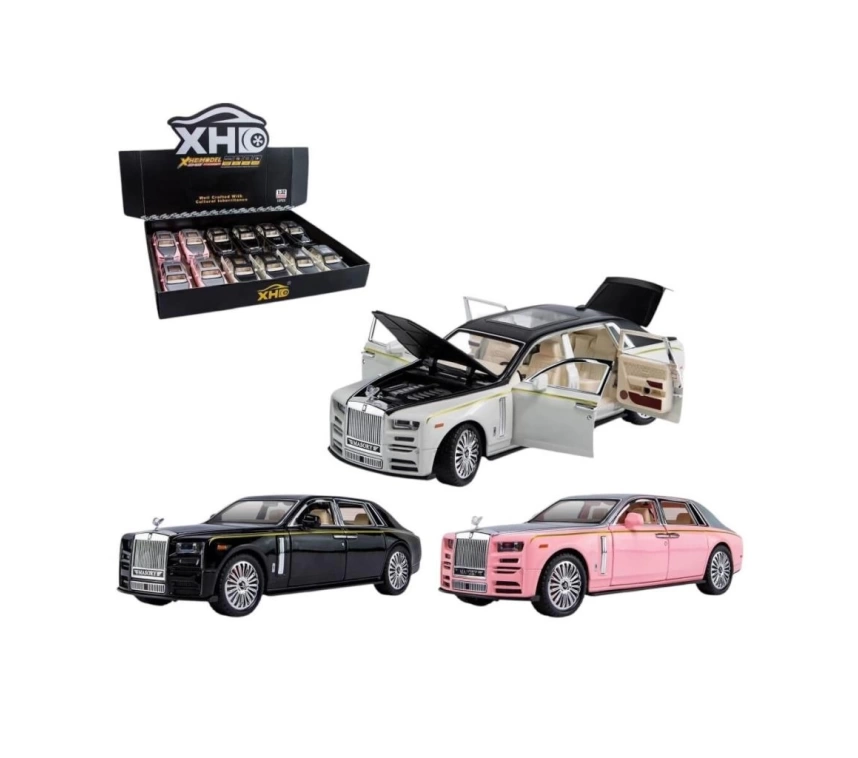 Nessiworld XHD-B3214-Vardem  Çek Bırak Kapıları Açılan Işıklı Ve Sesli RR Araba 1:32