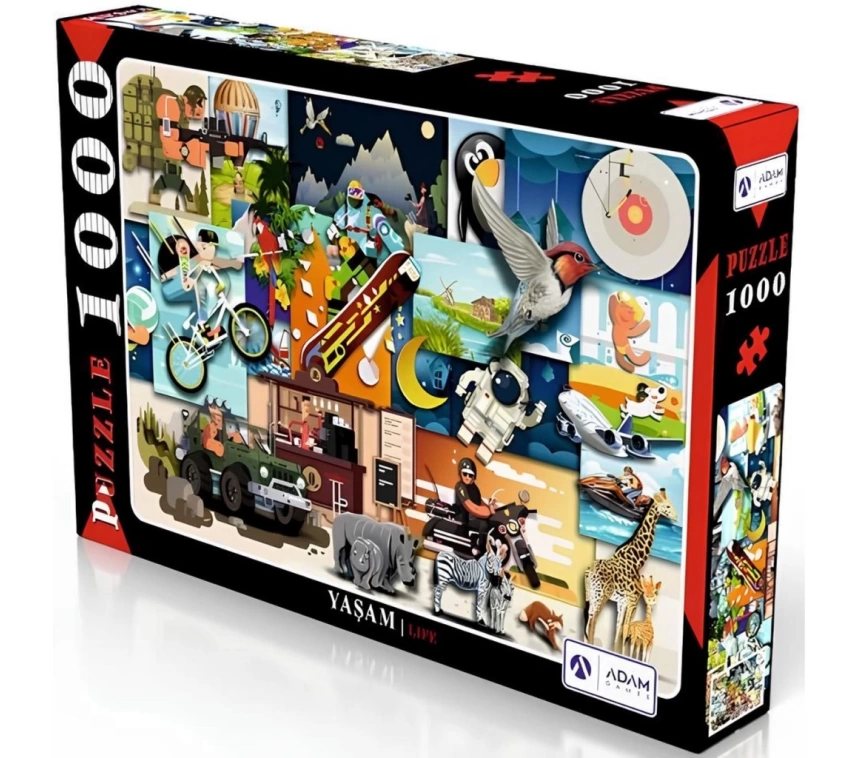Nessiworld Yaşam 1000 Parça Puzzle