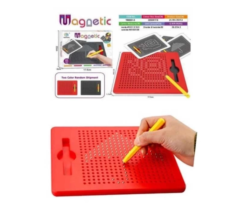 Nessiworld YM2021-5 380 METAL TOPLU ÖRNEK KARTLI MAGNETİC BOARD K.Ç