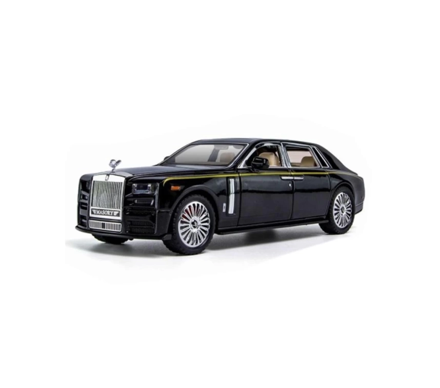 Nessiworld ZHD-B2407- Vardem  Çek Bırak Işıklı ve Sesli Model RR Metal Araba 1:24