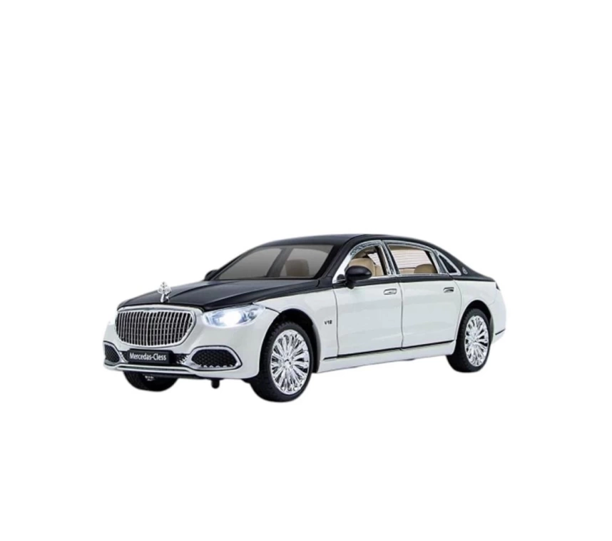 Nessiworld ZHD-B2409 - Vardem  Çek Bırak Işıklı ve Sesli Model MB Metal Araba 1:24