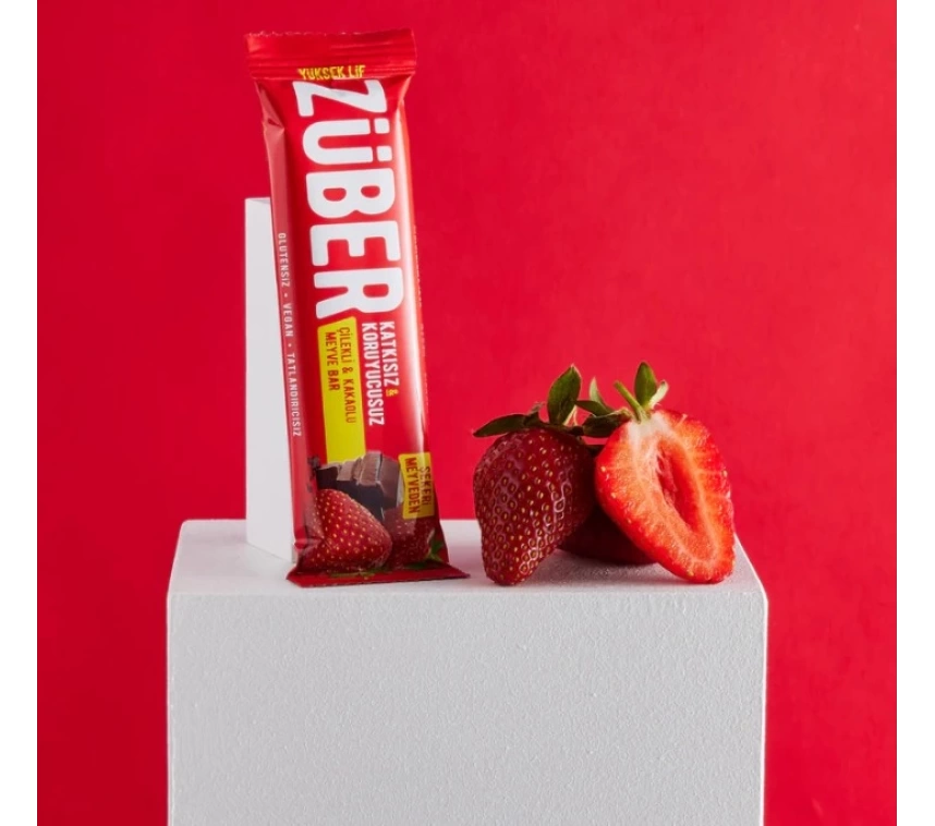 Nessiworld Züber Meyve Barı 40 Gr Çilekli Kakaolu