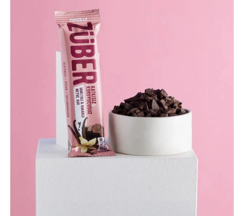 Nessiworld Züber Meyve Barı 40 Gr Vanilyalı ve Kakaolu