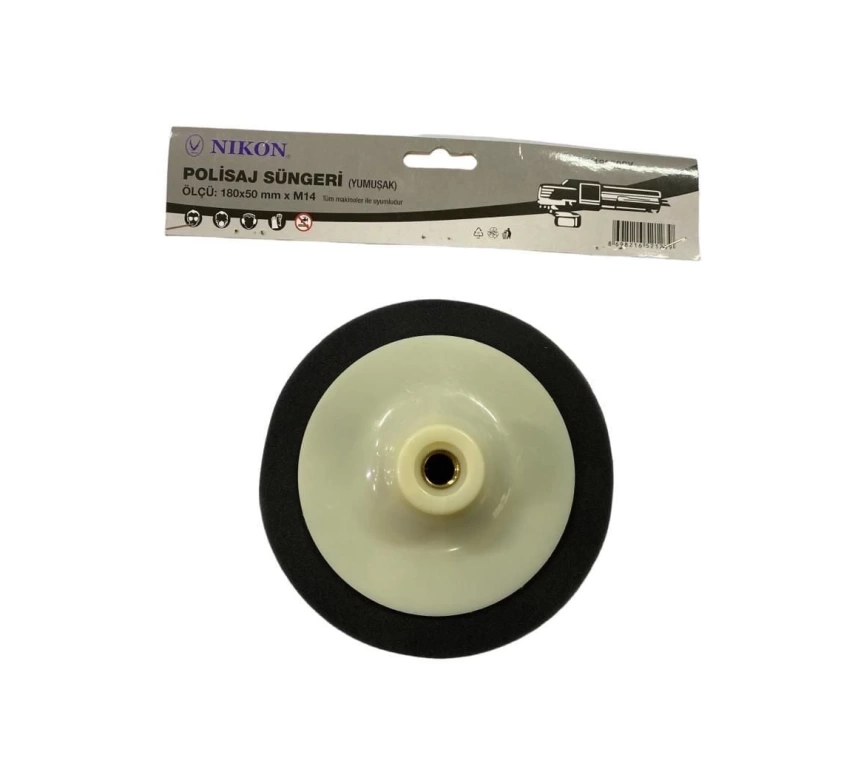Nikon 18050SY Polisaj Süngeri 180 mm Siyah Yumuşak