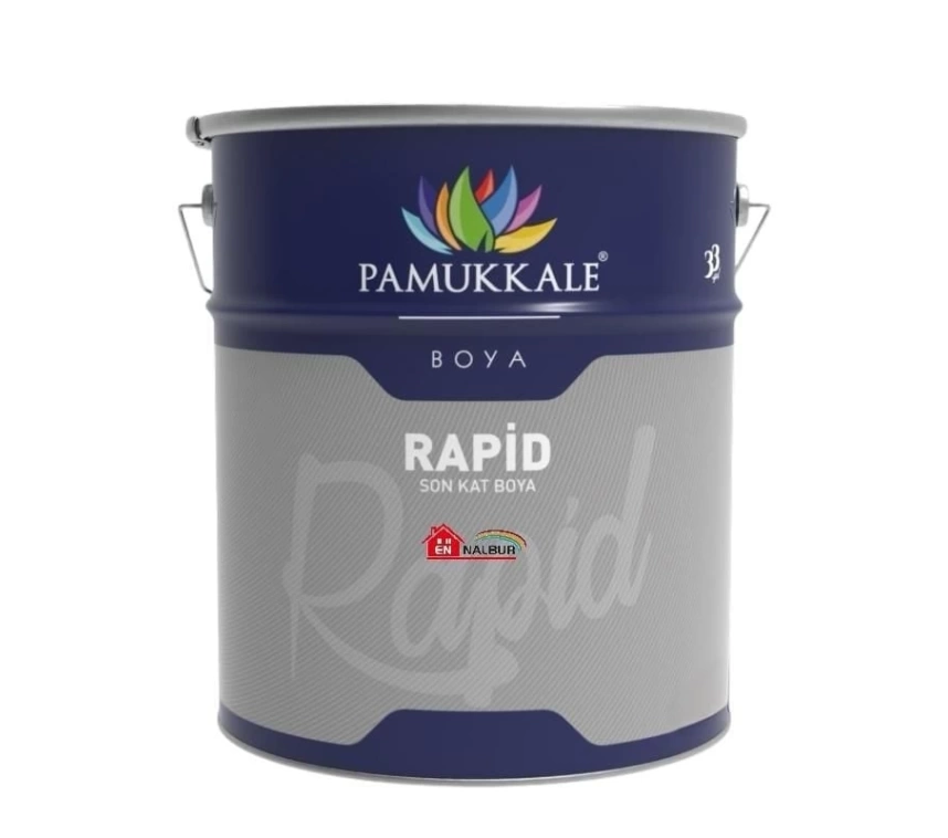 Pamukkale Rapid Endüstriyel Boya 2,5 Kg 9016 Beyaz