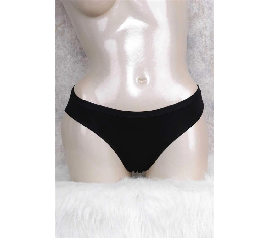 Pamuklu Düşük Bel Lastikli Slip