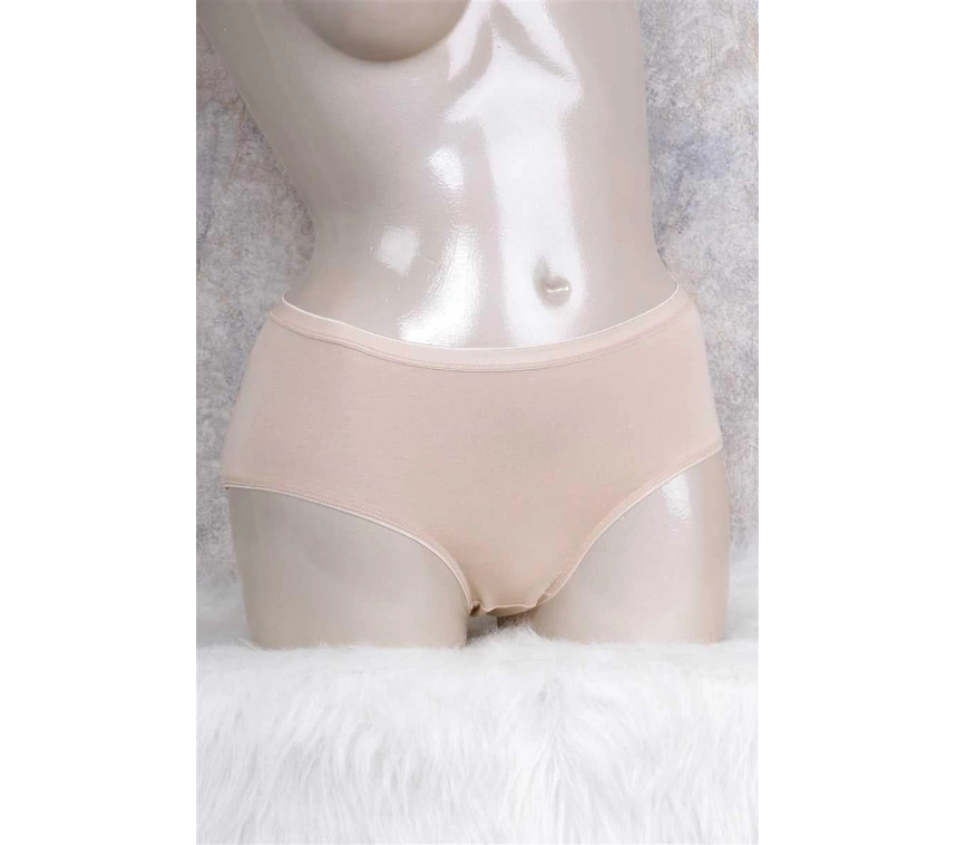 Pamuklu Orta Bel Lastikli Slip