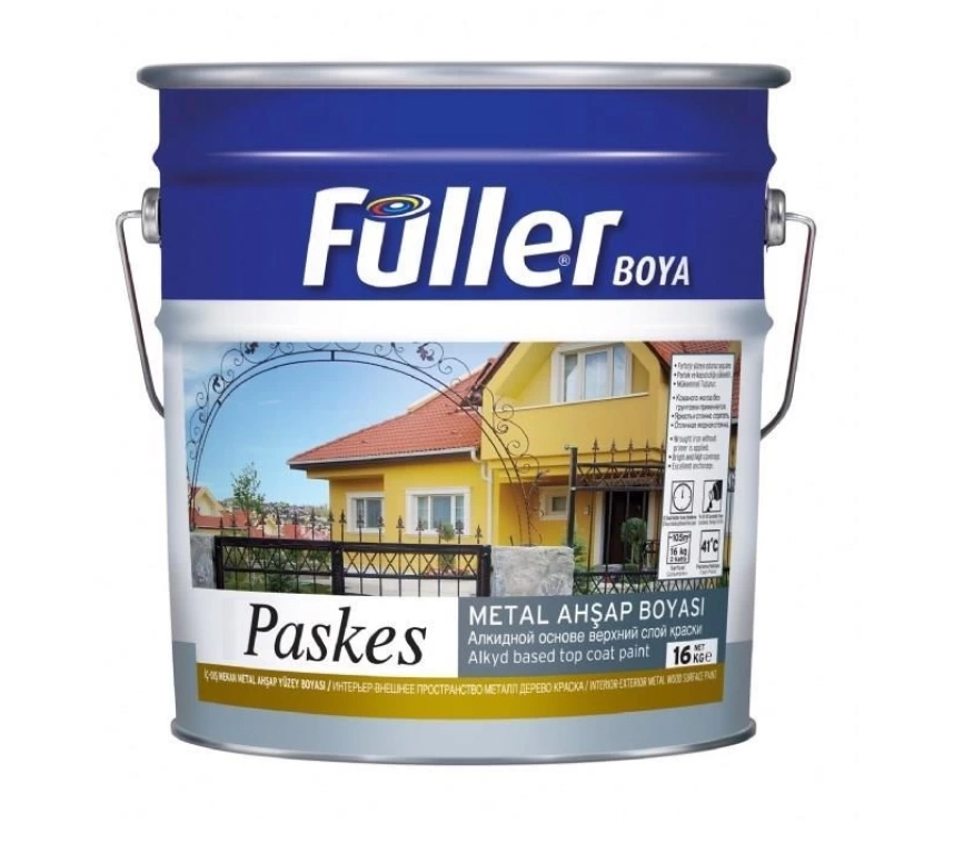 Paskes Sentetik Metal Boya 2,5 Kg Havai Mavi