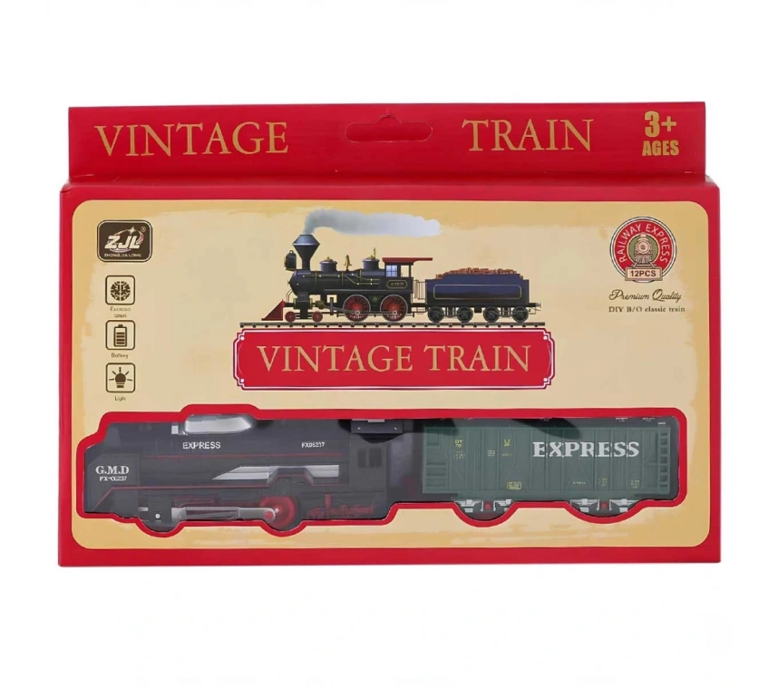 Pilli Tren Seti 12 Parça