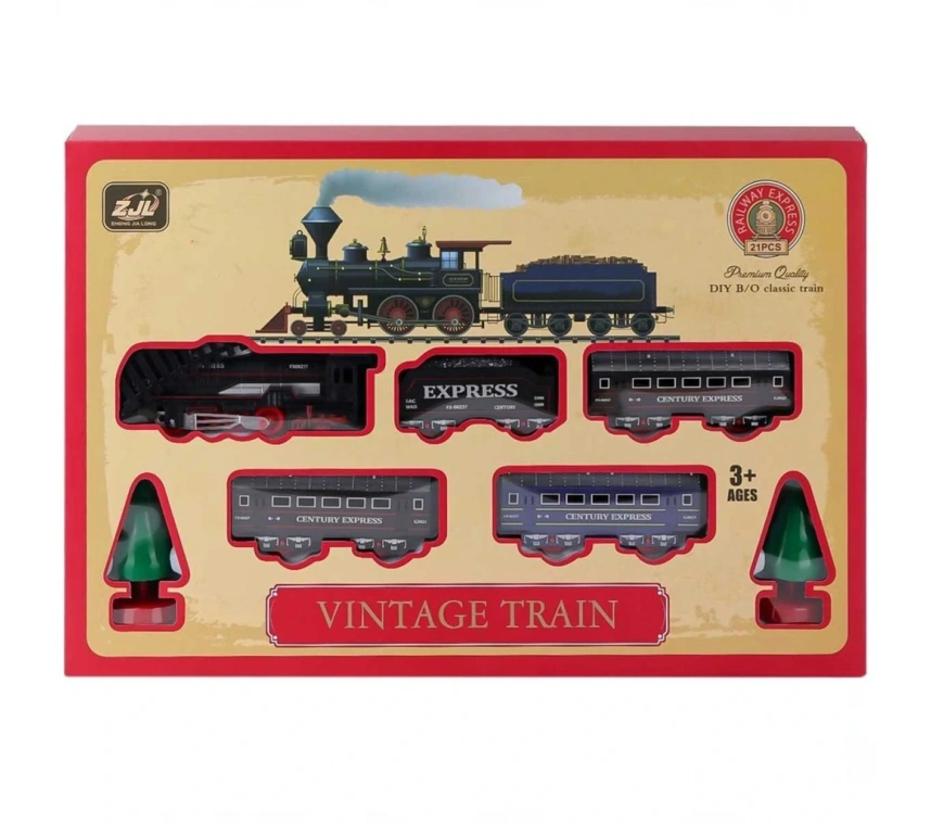 Pilli Tren Seti 21 Parça