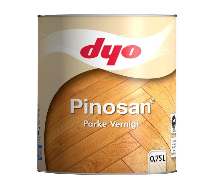 Pinosan Parke Verniği Parlak 0,75 LT Cam Cila