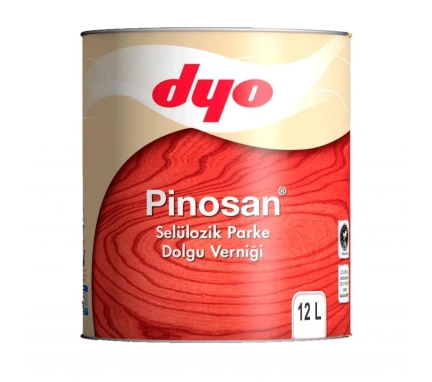 Pinosan Selülozik Parke Dolgu Verniği 12 Litre
