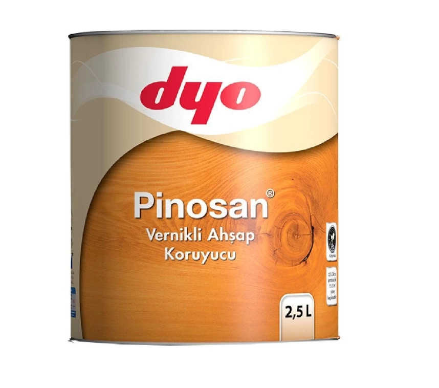 Pinosan Vernikli Ahşap Kor. 2,5 LT Hurma