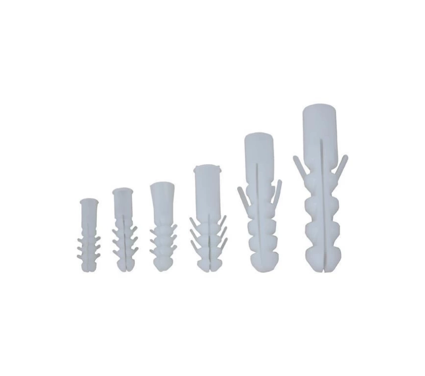 Plastik Dubel Beyaz 14 mm ( 20 Adet )
