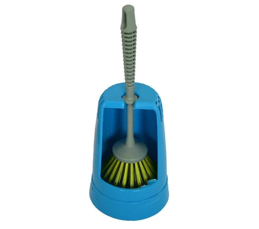 Plastik Muhafazalı Wc Tuvalet Klozet Fırça Takımı Karışık Renk ZP-136