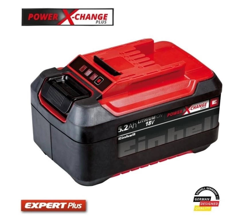 Power X-Change Li-on Akü 18 Volt 5,2 Ah Plus