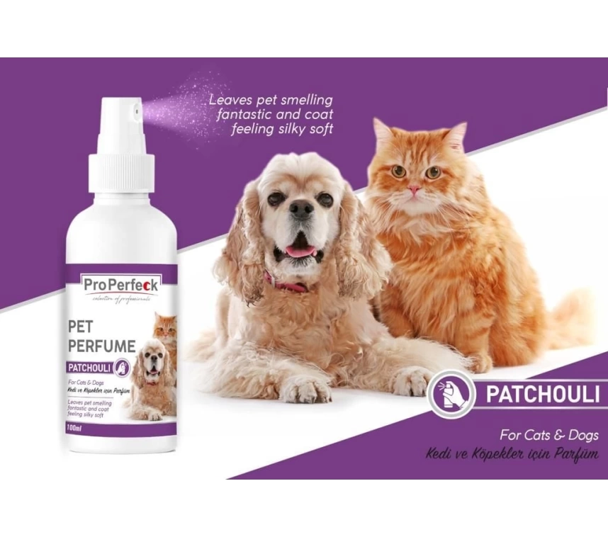 Pro Perfeck Kedi Ve Köpek Paçuli Parfüm 100 ml