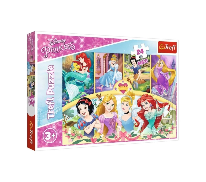 PUZZLE-14294 Princess 24 Parça Maxi Çocuk Puzzle