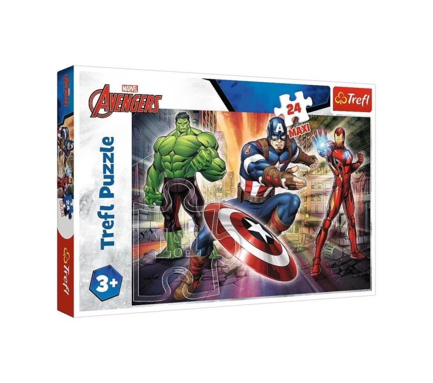 PUZZLE-14321 Marvel 24 Parça Maxi Çocuk Puzzle