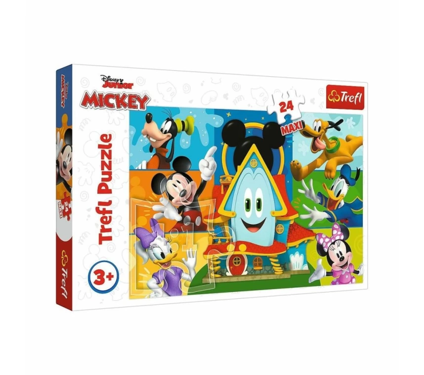 PUZZLE-14351 Maxi Mickey Mouse 24 Parça Çocuk Puzzle