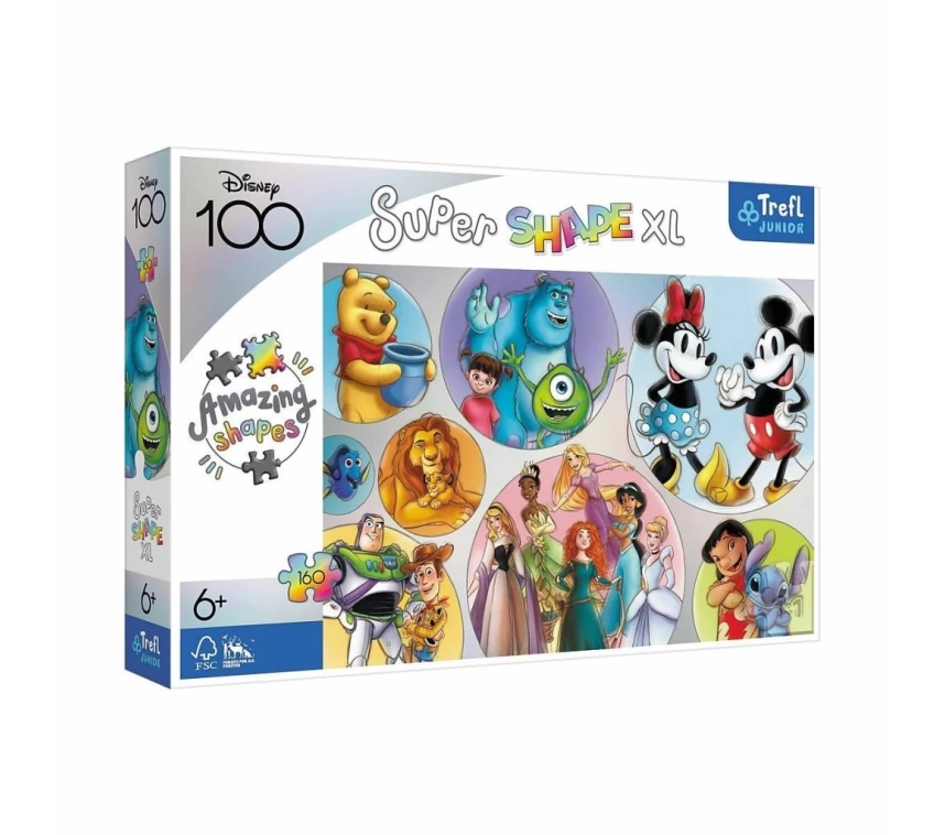 PUZZLE-50033   Disney in 160 Parça XL -Vardem